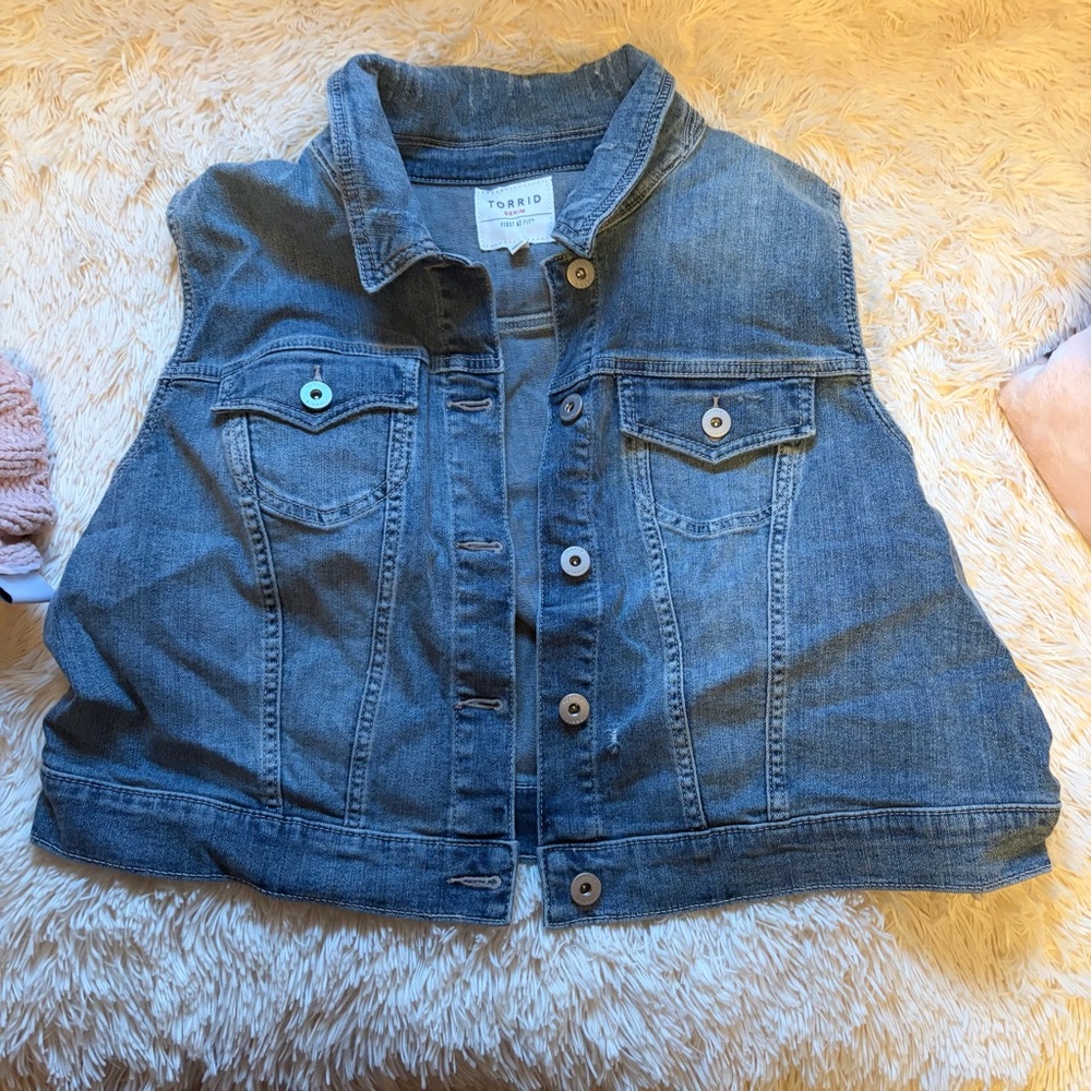 Torrid Denim Vest